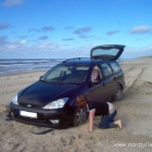 festgefahren am Tornby Strand