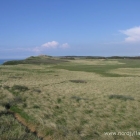 Nr. Rubjerg auf dem Weg zur Steilküste