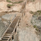 Treppe am Strand von Lønstrup