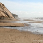 Lønstrup Strand bei Sturmflut