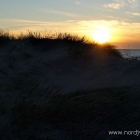 Sonnenuntergang am Nørlev Strand