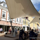 Segel in der Innenstadt von Frederikshavn