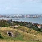 Blick über den Hafen von Frederikshavn