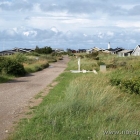 Das Ferienhausgebiet unterhalb von Hirtshals