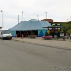 Festzelt für "Musik under Trappen"