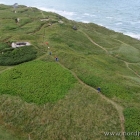 Ausblick vom Leuchtturm in Hirtshals auf die Bunkeranlagen