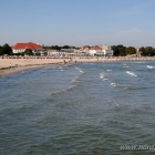 Der Badestrand von Travemünde