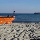 Fischerboot am Strand