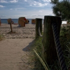 Strandkörbe am Strand