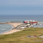 Aussicht von Leuchtturm in Hirtshals