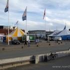 Die Zelte vom Hirtshals Fiskefestival