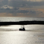 Abenstimmung im Hafen von Hirtshals