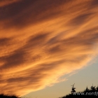 Wolken im Sonnenuntergang