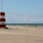 Wachturm am Strand von Tornby