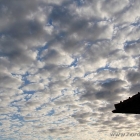 schöne Wolken über Hirtshals
