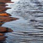 Priel am Strand