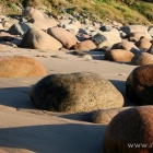 Steine am Strand