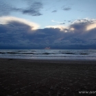 Wolken über dem Meer