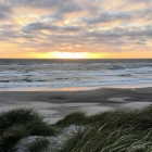 Tornby Strand abendstimmung