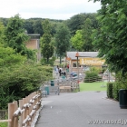 Weg im Zoo