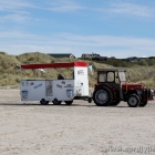 Verkäufer am Strand