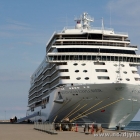 Kreuzfahrtschiff in Skagen