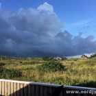Regenwolken über Tornby