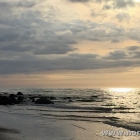 Abends am Strand