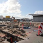 Baustelle im Hafen von Hirtshals