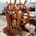Fregatte Jylland Steuerrad