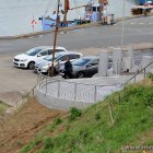 umgestaltete Treppe in Hirtshals