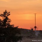 Der Himmel brennt über der Heide