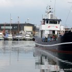 Albatros legt am Sydvestkajen ab