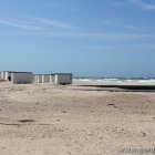 Badehäuser am Strand von Løkken