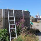 Deko im Hafen von Hirtshals