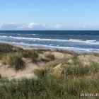 Dünen und Meer in Tornby