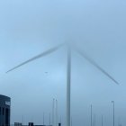 Nebel im Hafen von Hirtshals