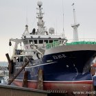 Schiff in der Werft von Hirtshals Havn