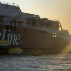 Rettungsübung auf der Superspeed 1 im Hafen 2022