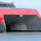 Der Bug der Fjord FSTR 2023 in Hirtshals