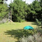 Spielwiese am Ferienhaus in Houstrup