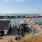 Blick über den Hafen von Hirtshals