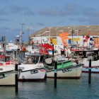 die kleinen Fischerboote in Hirtshals