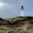 Leuchtturm vom Strand