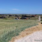 Blick vom Strandaufgang im Horizonvej