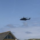 Rettungshubschrauber über Vrist