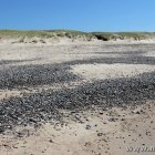 steiniger Strand in Vrist